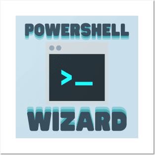 Powershell Wizard Posters and Art